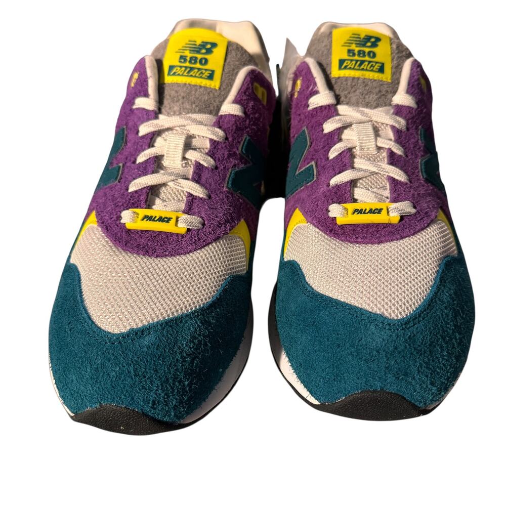 New Balance Palace 580 Violet Green Purple MT580PC2 Retro Low Top Sneakers 11.5 - Picture 8 of 13